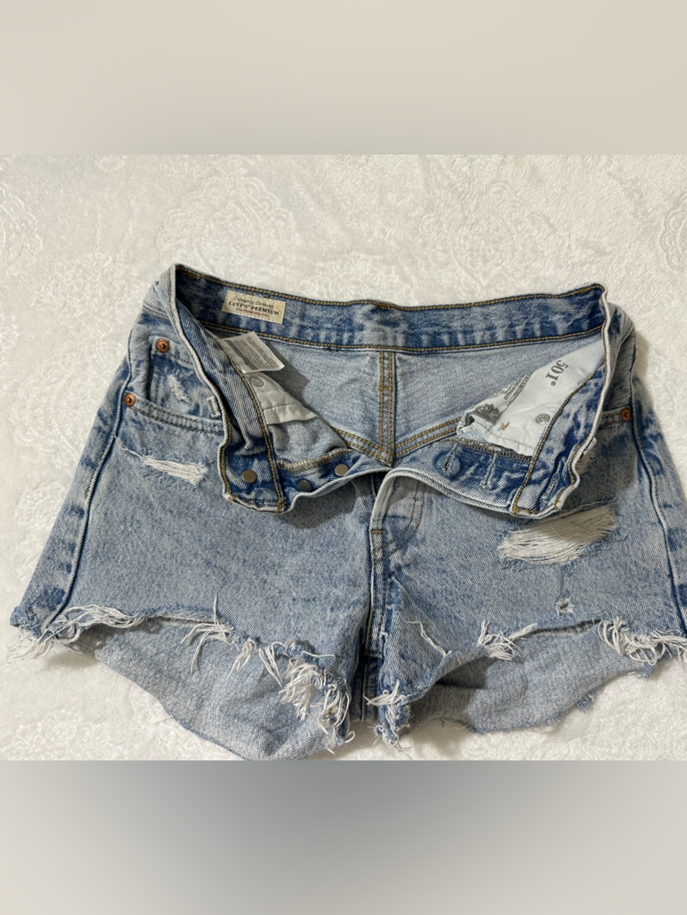 Levi's Light Blue Vintage-Inspired Denim Jeans